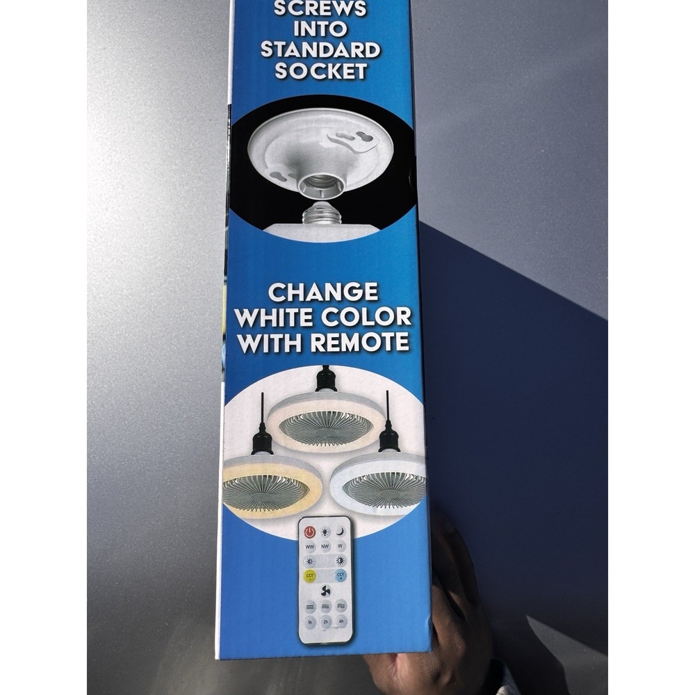 Smart Point Ceiling Fan Socket And LED Light - Picture 2 of 6